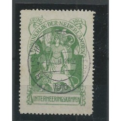 Netherlands IN1 Interneringszegel "RIJS" VFU/used CV 200 € EXTREMELY FINE !!