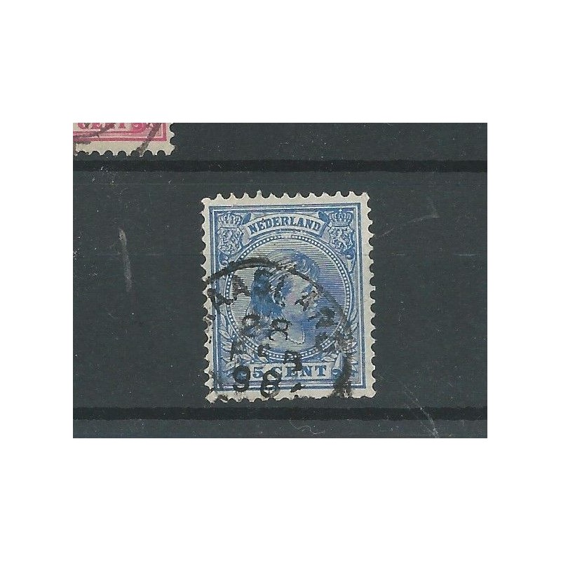 Nederland 35   "MAASLAND 1898"  VFU/gebr  CV 15 €