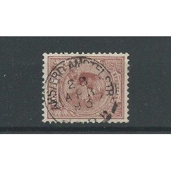 Netherlands 36  "AMSTERD:-AMSTERSTR: 1893"  VFU/used  CV 20 €