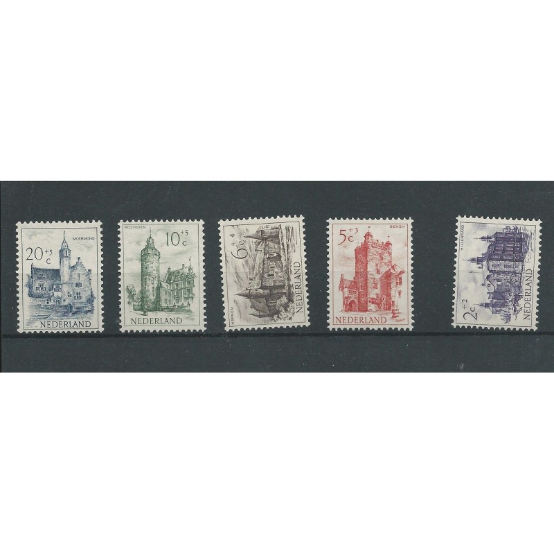 Nederland 568-571 Zomer  1951  MNH/postfris  CV 35 €