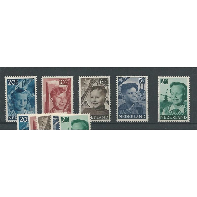 Nederland 573-577 KIND 1951  MNH/postfris  CV 28 €