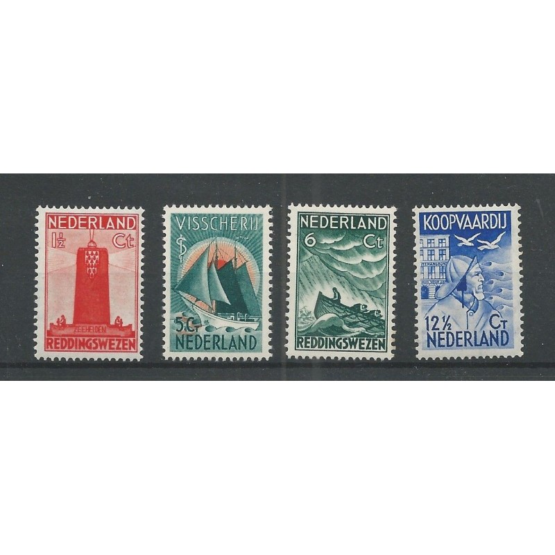 Netherlands 257-260 Zeemanszegels MNH  CV 152  €