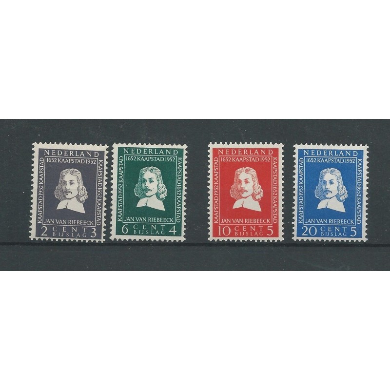 Nederland 578-581 Van Riebeeck  MNH/postfris  CV 23 €