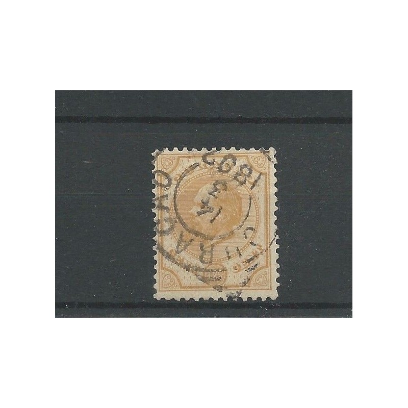Curaçao 5H  Willem III  VFU/used CV 70 €