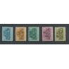 Netherlands 596-600 CHILD WELFARE 1952  MNH  CV 12,5 €