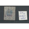 Curaçao 24 Provisional stamp  shifted overprint VFU/used CV 15++ €