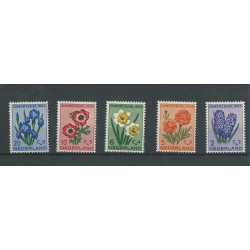 Netherlands 602-606 Summer  1953  MNH  CV 25 €