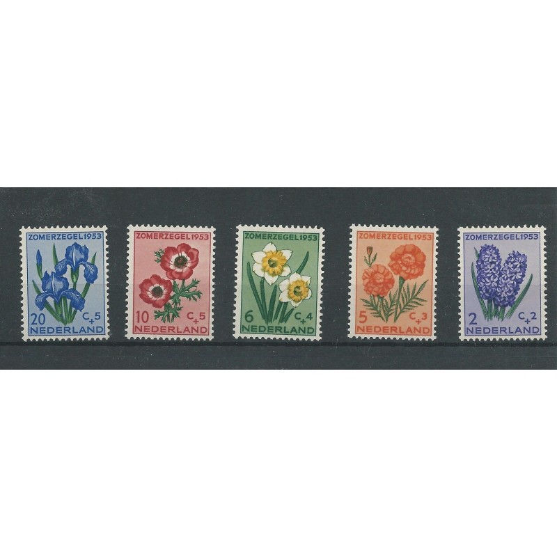 Nederland 602-606 Zomer  1953  MNH/postfris  CV 25 €