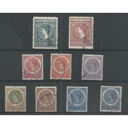 Curaçao 35-43 Wilhelmina VFU/used CV 165 €
