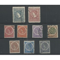 Curaçao 35-43 Wilhelmina VFU/used CV 165 €