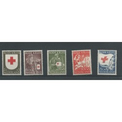 Netherlands 607-611 Red Cross  1953  MNH  CV 17 €