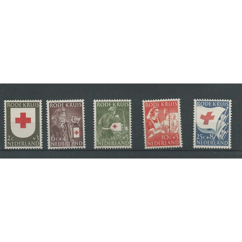 Netherlands 607-611 Red Cross  1953  MNH  CV 17 €