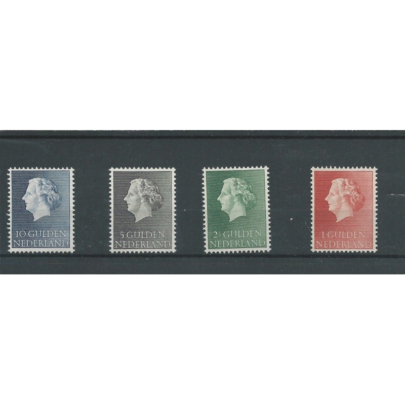 Nederland 637-640 Juliana   MNH/postfris  CV 25 €