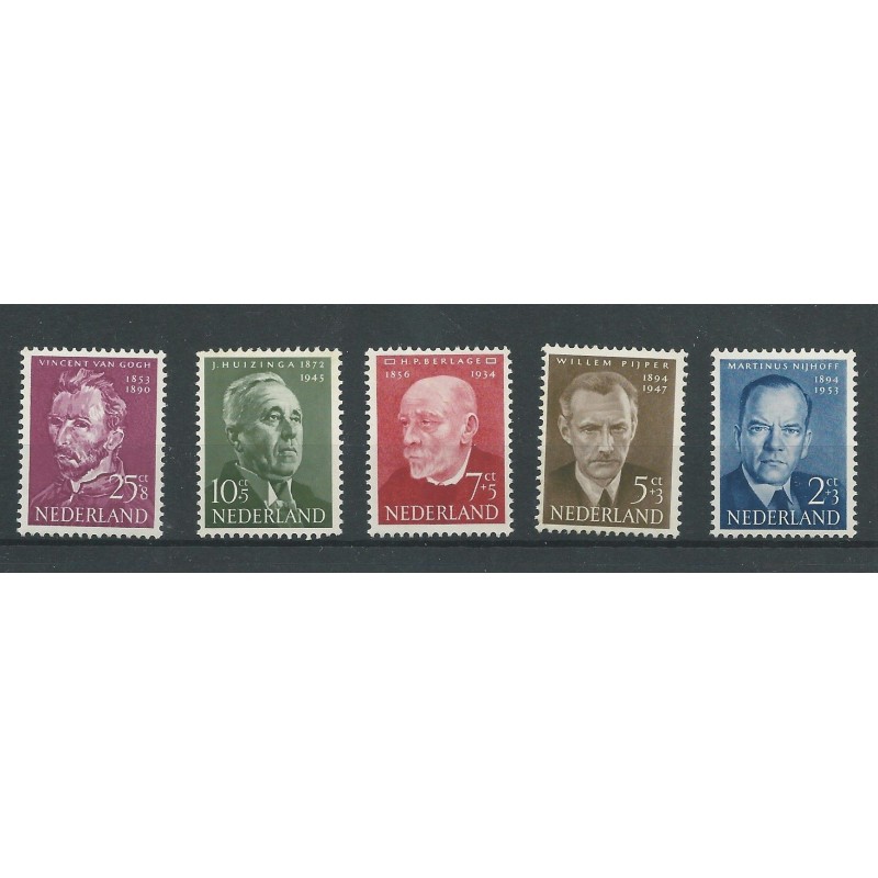 Nederland 641-645 Zomer 1954  MNH/postfris  CV 32 €