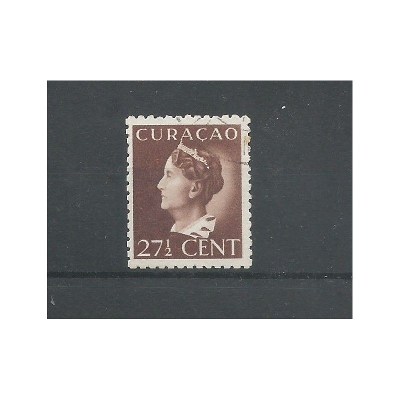 Curacao 148  Wilhelmina  VFU/gebr CV 22 €