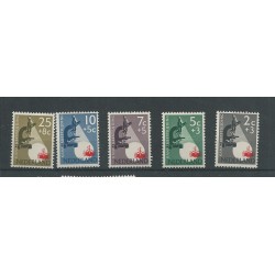 Netherlands 661-665 Kankerbestrijding  MNH  CV 13,5 €