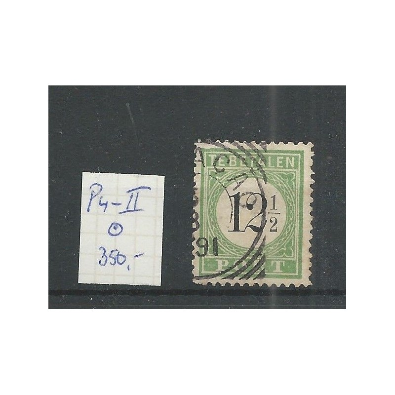 Curacao P4-II  Port 1889   VFU/gebr  CV 350 € PRACHT !!