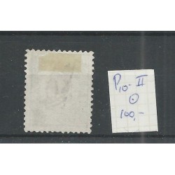 Curaçao P10-II  Postage due 1889   VFU/used  CV 100 € EXTREMELY FINE !!