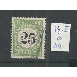 Curaçao P7-III  Postage due 1889   VFU/used  CV 200 €