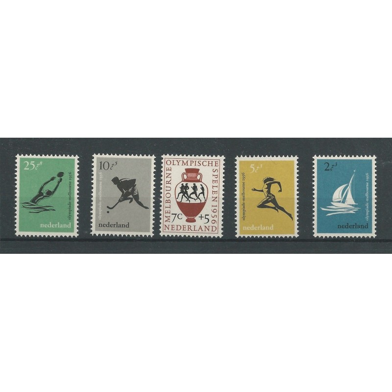 Nederland 676-680 Olympische spelen MNH/postfris  CV 10 €