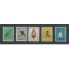 Netherlands 676-680 Olympische spelen MNH  CV 10 €