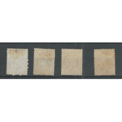 Netherlands 4-6 Willem III  1864 VFU/used  CV 170 €