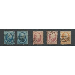 Netherlands 4-6 Willem III  1864 VFU/used  CV 180 €
