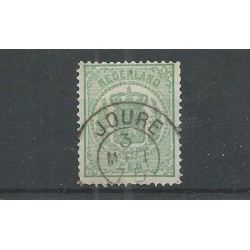 Netherlands 15 Arms "JOURE 1875" francotakje VFU/used  CV 160 €