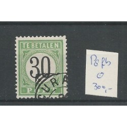Curaçao P8fb "Open frame"  Postage due 1889 VFU/used  CV 300 €