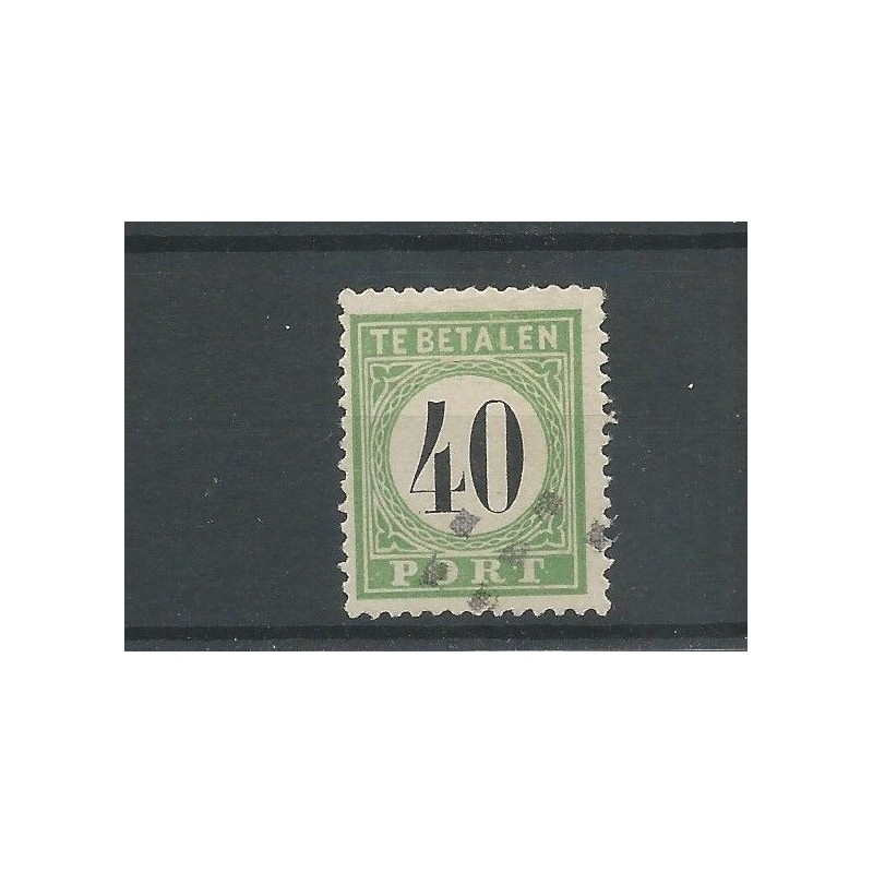 Curacao P9-III "stomp puntstempel" Port 1889 VFU/gebr  CV 15+  €