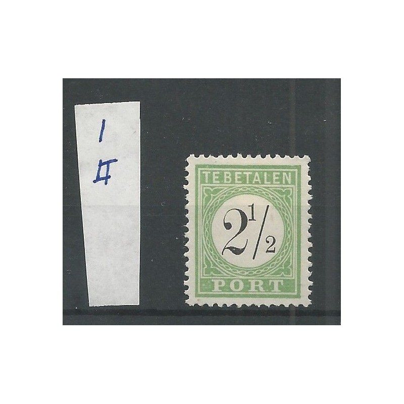 Curacao P1-II Port 1889 MH/ongebr  CV 10  €