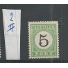 Curaçao P2-II Postage due 1889 MH/unused  CV 250  €