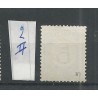 Curaçao P2-II Postage due 1889 MH/unused  CV 250  €