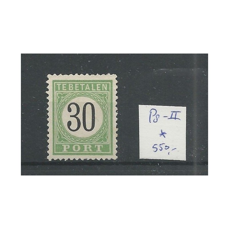 Curaçao P8-II Postage due 1889 MH/unused  CV 550  €
