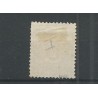 Curaçao P2fb "Open frame" Postage due 1889 MH/unused  CV 125  €