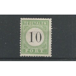 Curaçao P3-I  Postage due 1889 MH/unused  CV 55  €