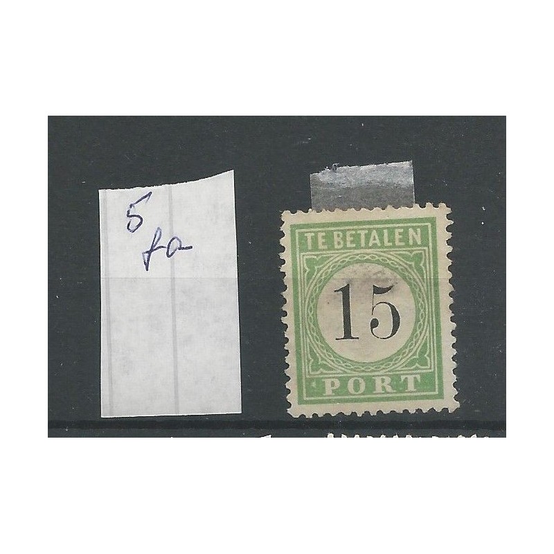 Curacao P5fa "Punt-port" Port 1889 MH/ongebr  CV 125  €