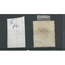 Curaçao P5fa "Punt-port" Postage due 1889 MH/unused  CV 125  €