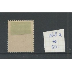 Netherlands 168a  with paskruis  MH/unused  CV 50  €