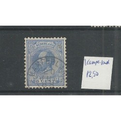 Netherlands 19 with "KAMPERLAND 1888" VFU/used  CV 12,5 €