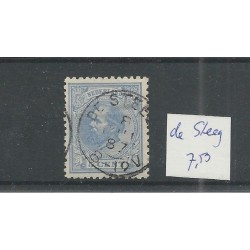 Nederland 19 met "DE STEEG 1887" VFU/gebr  CV 7,5 €