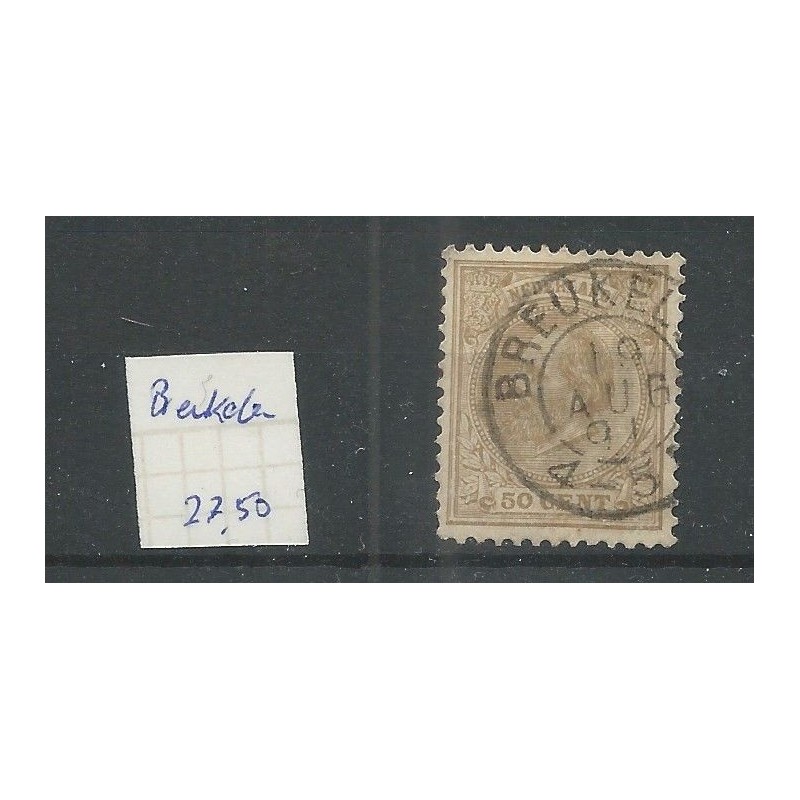 Netherlands 27  with "BREUKELEN 1891" VFU/used  CV 25+ €