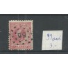 Nederland 21 met puntstempel 99  VFU/gebr  CV 5+ €