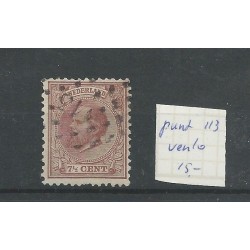 Netherlands 20 with numeral dot cancel 113  VFU/used  CV 5+ €