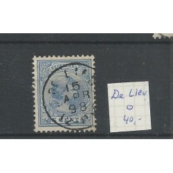 Nederland 35 met "DE LIER 1898"  kleinrond VFU/gebr  CV 40+ €