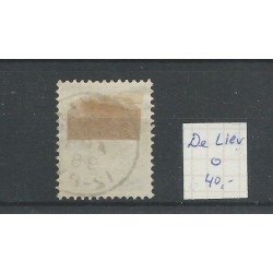 Netherlands 35 with "DE LIER 1898"  small round cancel VFU/used  CV 40+ €
