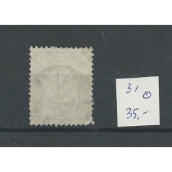 Nederland 31 met "EVERDINGEN 1894"  kleinrond VFU/gebr  CV 35 €