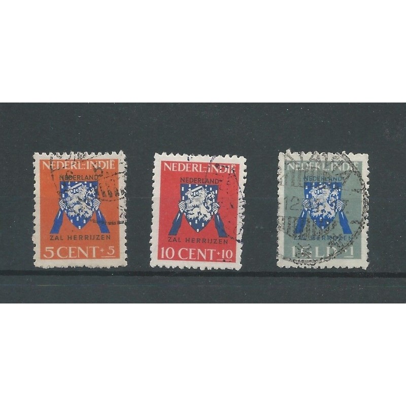 Dutch East Indies  290-292   VFU/used   CV 20 €