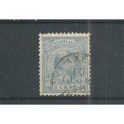 Nederland 35 met "AXEL 1893" kleinrond VFU/gebr  CV 15 €