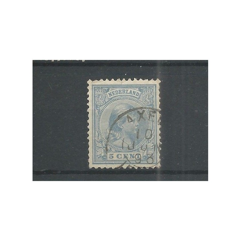 Netherlands 35 with "AXEL 1893" small round cancel VFU/used  CV 15 €
